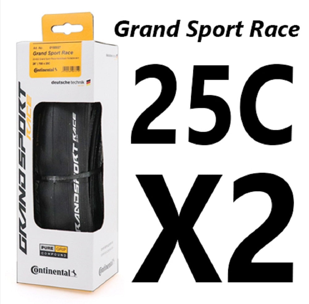 1 Pair Continental Grand Sport Road Bike Tyre ROAD Folding Tire 700x23c /700*25C Enfom Clothing