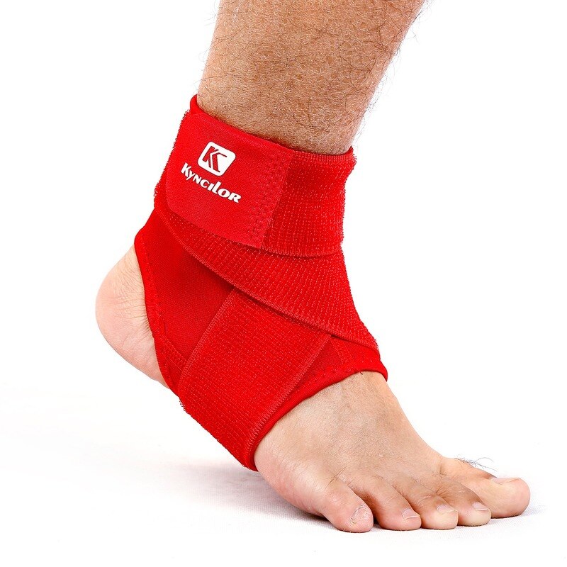 1 Pcs Professional Ankle Support High Quality Adjustable Elastic Anti Sprain Ankle Protector Sport Fitness Ankle Guard Bandage Enfom Clothing