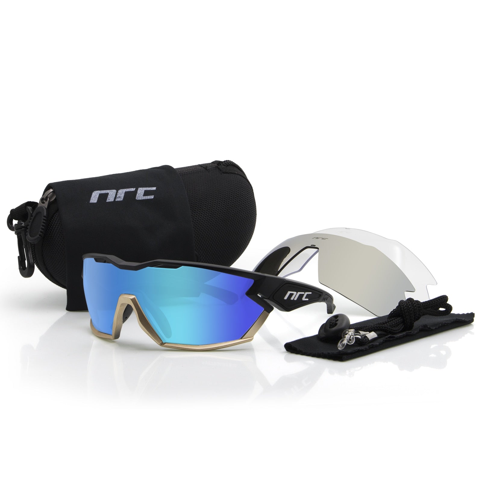 2023 NRC P-Ride Photochromic Cycling Glasses man Mountain Bike Bicycle Sport Cycling Sunglasses MTB Cycling Eyewear woman Enfom Clothing