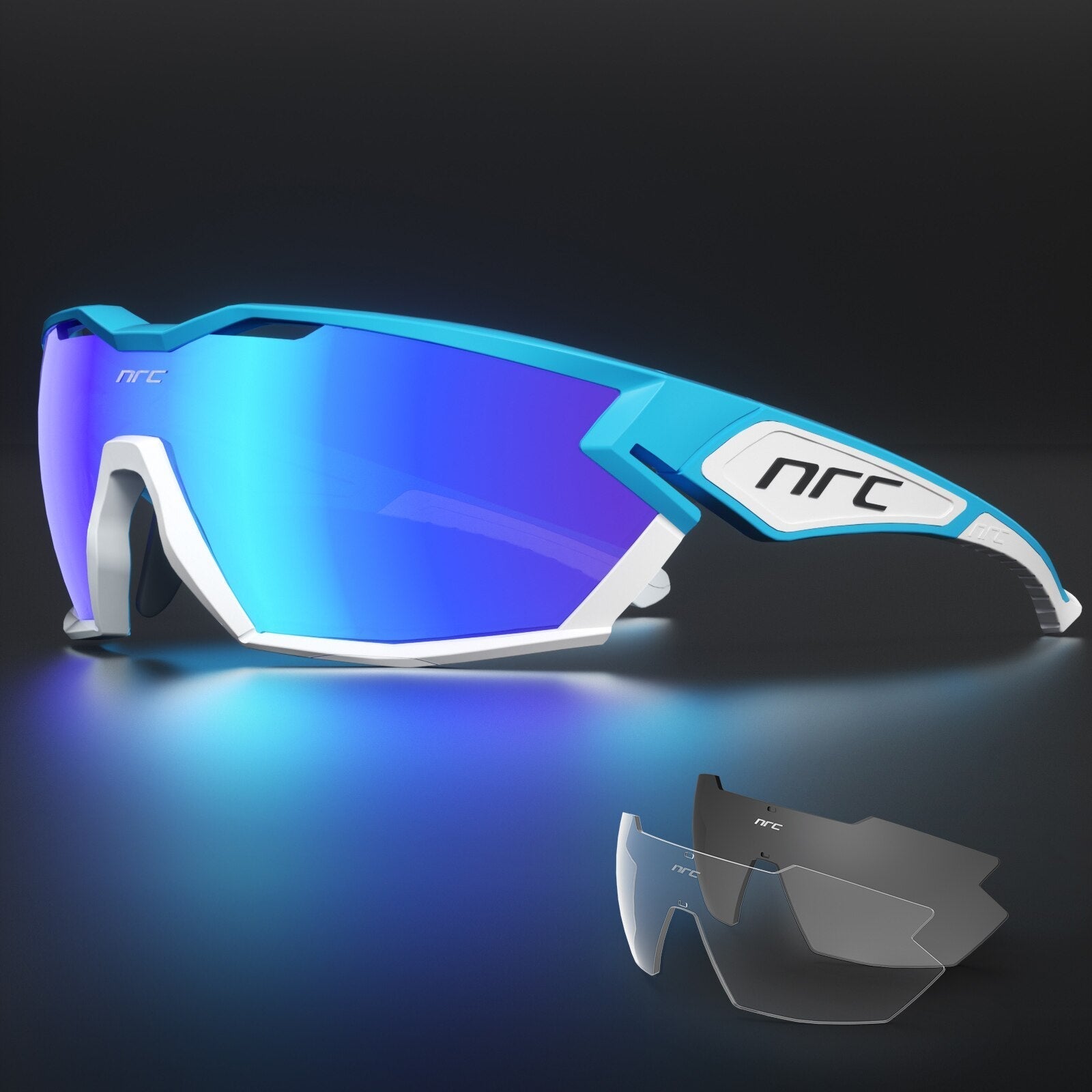 2023 NRC P-Ride Photochromic Cycling Glasses man Mountain Bike Bicycle Sport Cycling Sunglasses MTB Cycling Eyewear woman Enfom Clothing