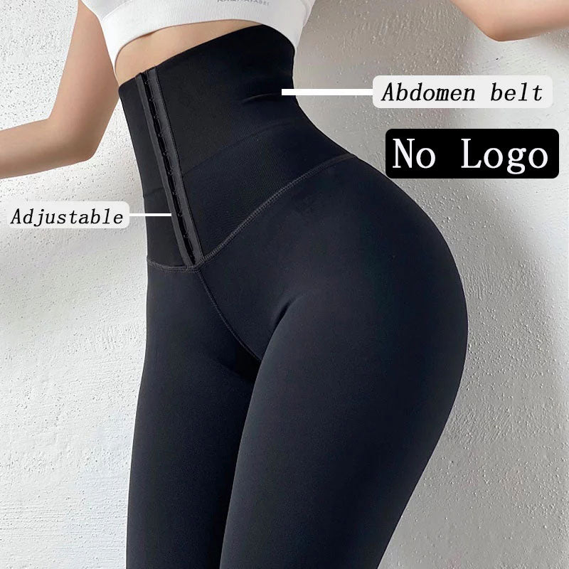 2023 Yoga Pants Stretchy Sport Leggings High Waist Compression Tights Sports Pants Push Up Running Women Gym Fitness Leggings Enfom Clothing