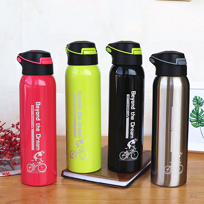 500ML Sport Thermos Water Bottle Enfom Clothing