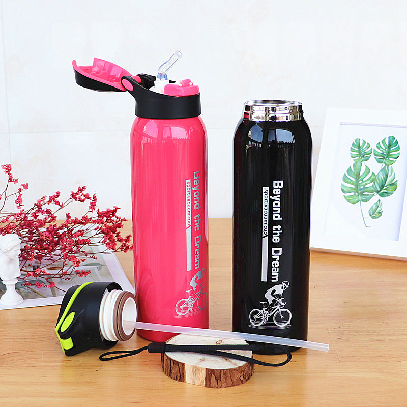 500ML Sport Thermos Water Bottle Enfom Clothing