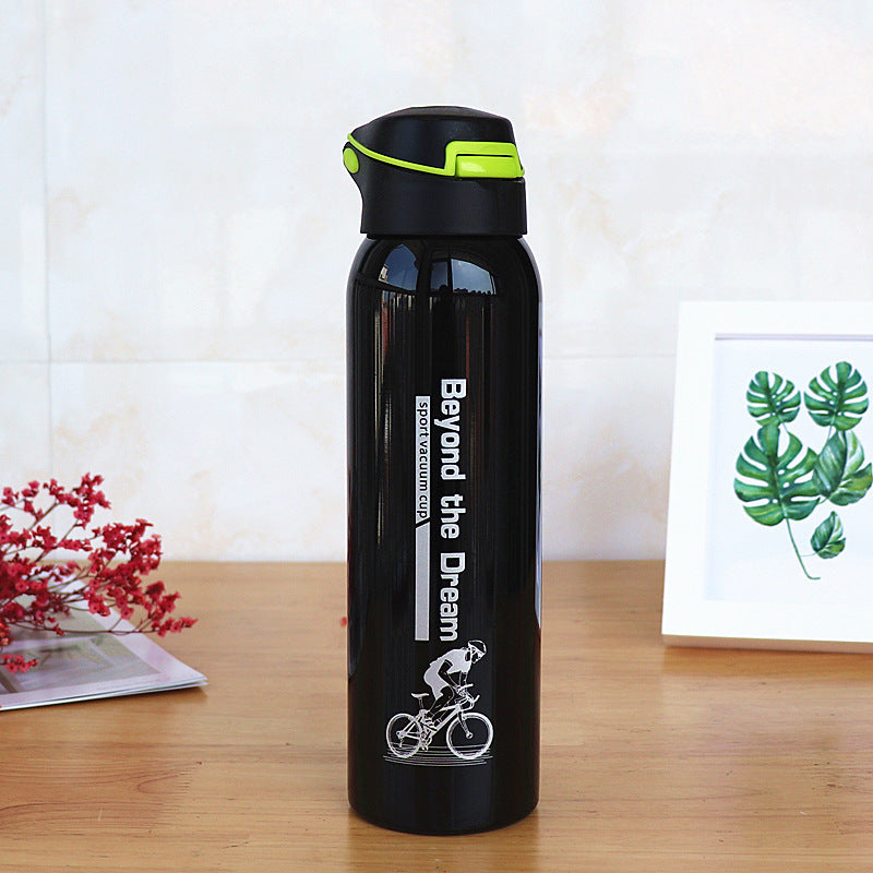 500ML Sport Thermos Water Bottle Enfom Clothing