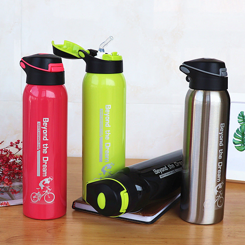 500ML Sport Thermos Water Bottle Enfom Clothing