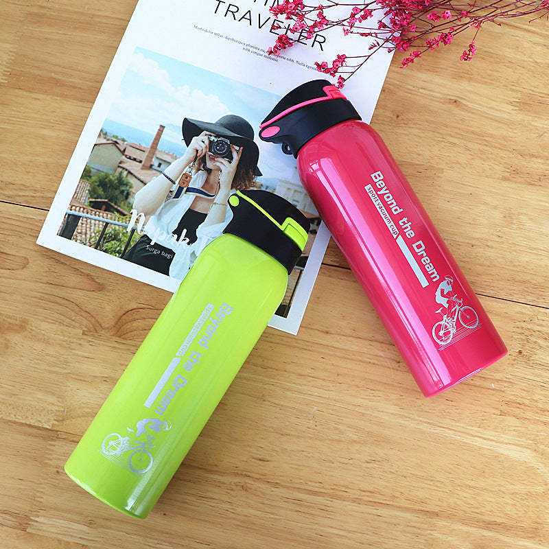 500ML Sport Thermos Water Bottle Enfom Clothing