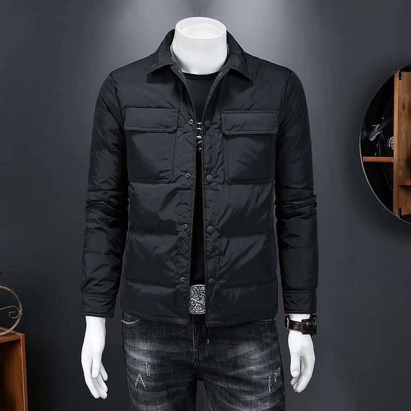 Winter Shirt Cotton-padded Coat For Men