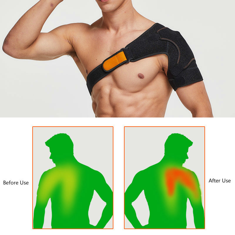 Adjustable Sports Shoulder Protector Support Belt Enfom Clothing