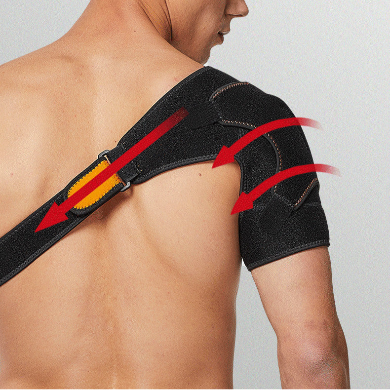 Adjustable Sports Shoulder Protector Support Belt Enfom Clothing