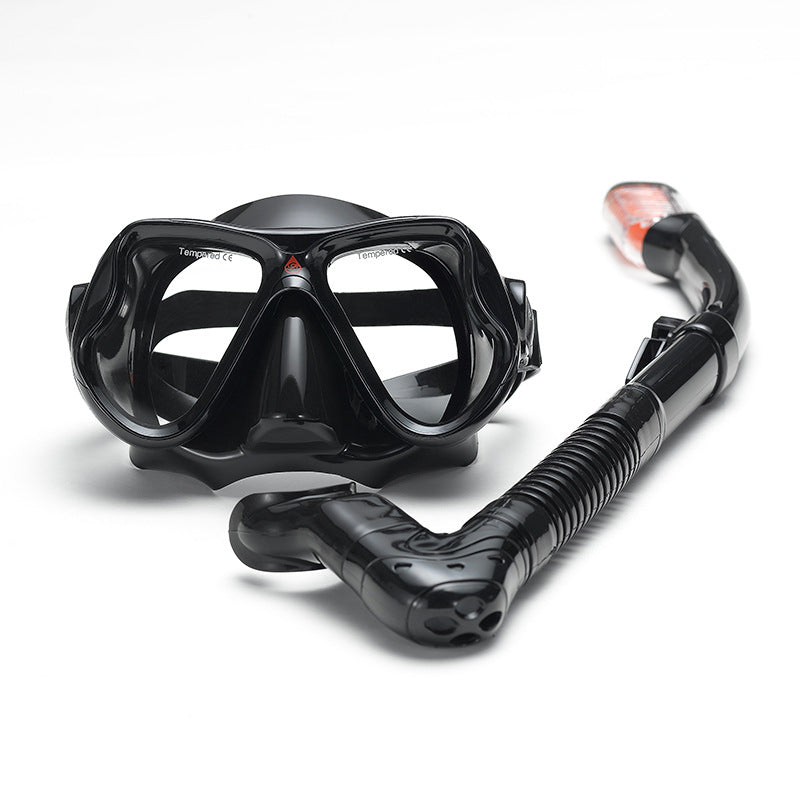 Adult Learning To Swim Equipment Diving Mask Snorkel Two-piece Suit Enfom Clothing