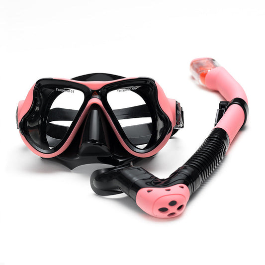 Adult Learning To Swim Equipment Diving Mask Snorkel Two-piece Suit Enfom Clothing