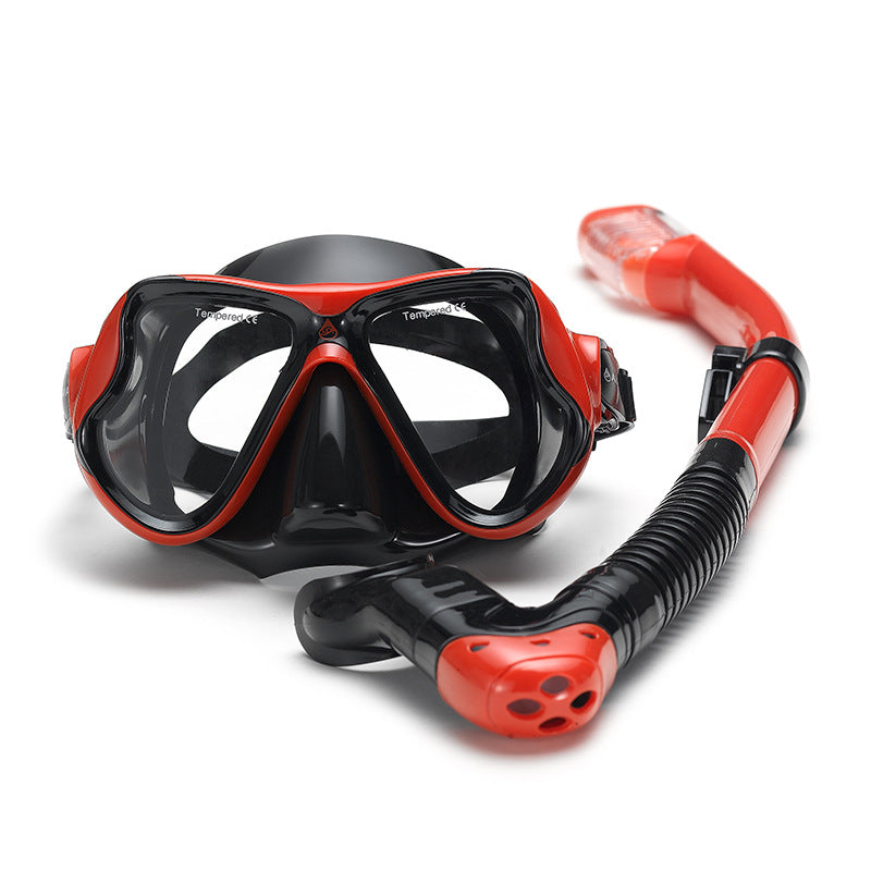 Adult Learning To Swim Equipment Diving Mask Snorkel Two-piece Suit Enfom Clothing