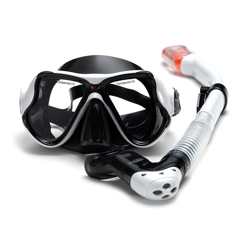 Adult Learning To Swim Equipment Diving Mask Snorkel Two-piece Suit Enfom Clothing