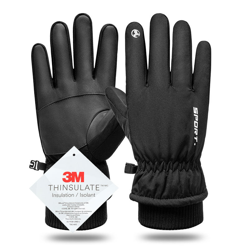 Autumn Winter Men Women Gloves Touch Screen Waterproof Windproof Gloves Outdoor Sports Warm Cycling Snow Ski Gloves Full Finger Enfom Clothing