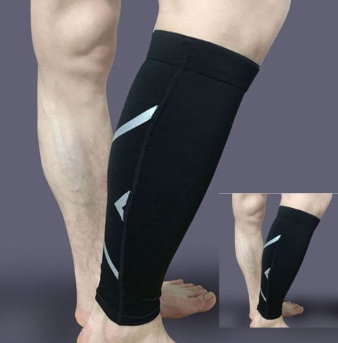 Basketball Football Compression Leg Sleeve Calf Support High Elastic Running Legs Warmers Shin Guard Cycling Leg Warmers Enfom Clothing