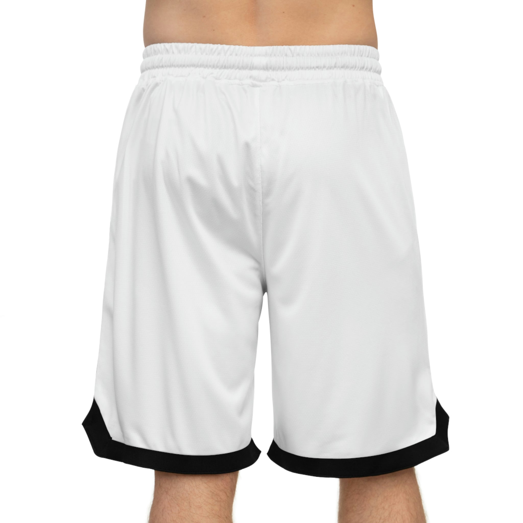 Basketball Rib Shorts (AOP) Enfom Clothing