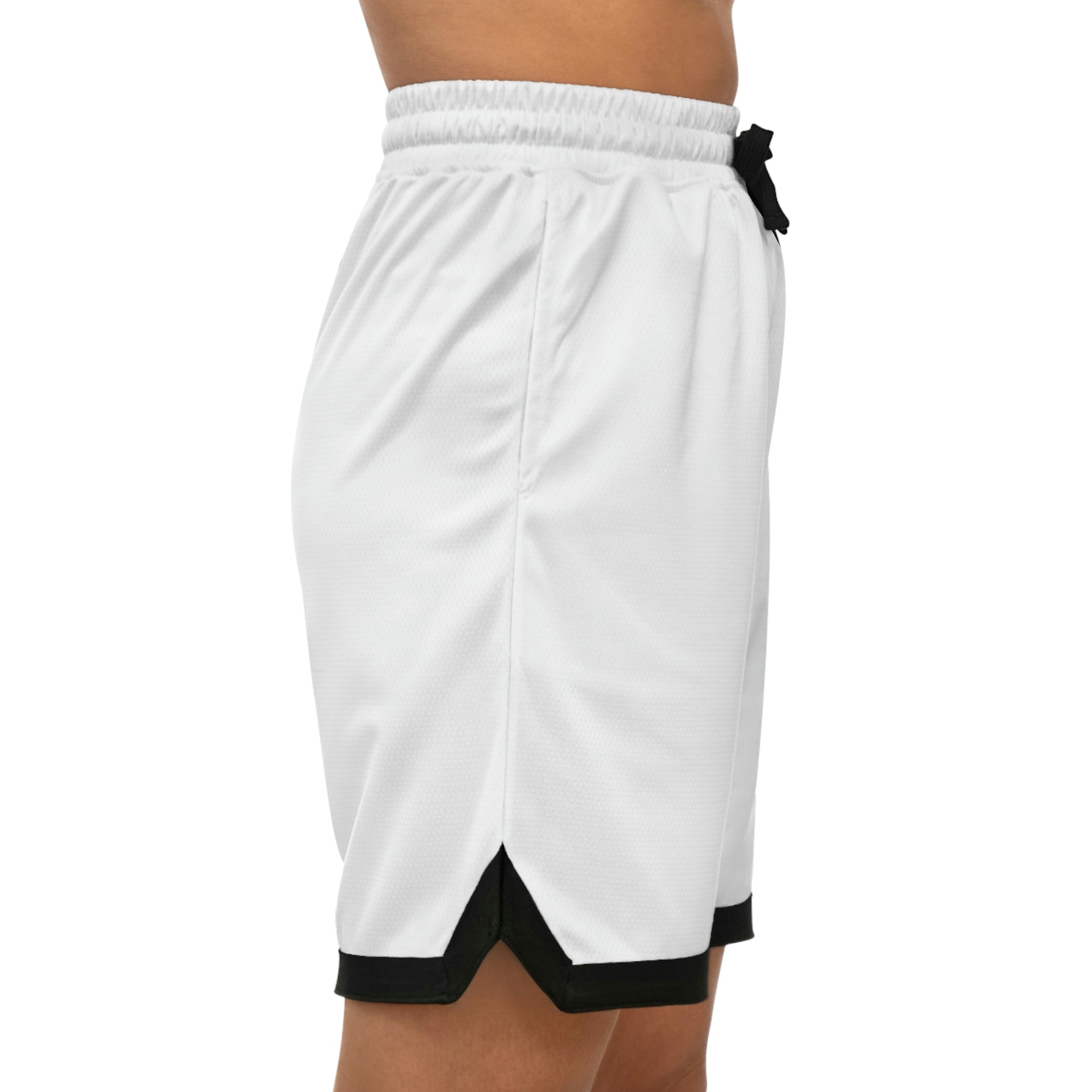 Basketball Rib Shorts (AOP) Enfom Clothing