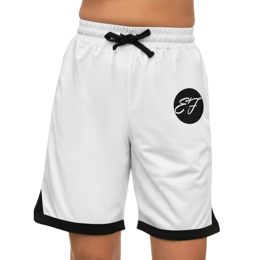 Basketball Rib Shorts (AOP) Enfom Clothing