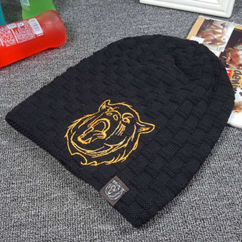 Beanies Knit Hat Men Winter Hats For Men 2018 Brand Bonnet Skullies Winter Men's Hat Fur Warm Caps Skull Mask Balaclava Wolf Cap Enfom Clothing