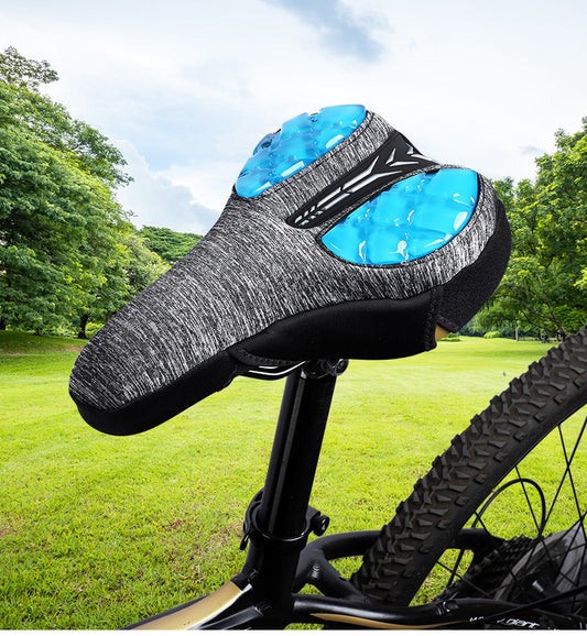 Bicycle Seat Silicone Thickened Soft And Comfortable Outdoor Riding Equipment Enfom Clothing