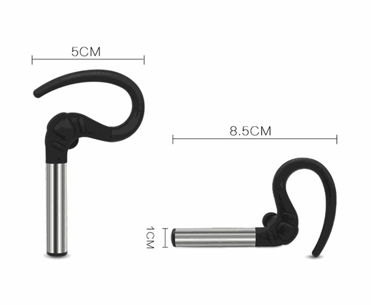 Bluetooth Earphones Noise Canceling Earbud Wireless Car Earphone with Mic Training Business Earbuds Sweatproof for Sport Running Enfom Clothing