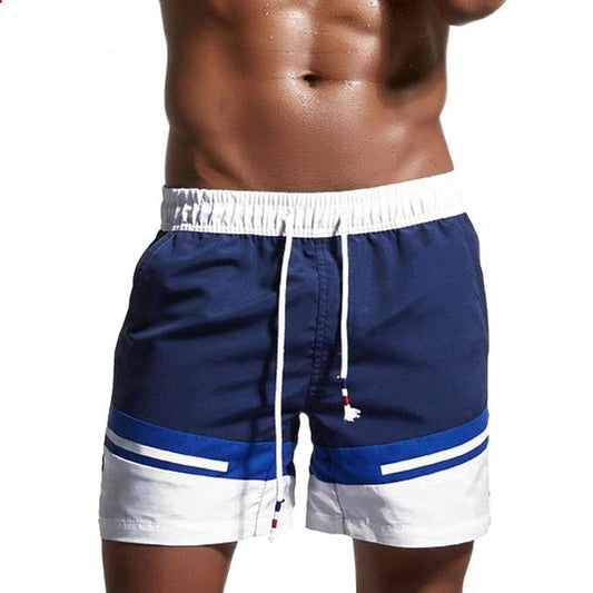 Brand Board Shorts Men Beach Swim Short Swimwear Swimming Trunks Man Bermudas Surf Boardshort Sport GYM Sweatpants Inside Liner Enfom Clothing