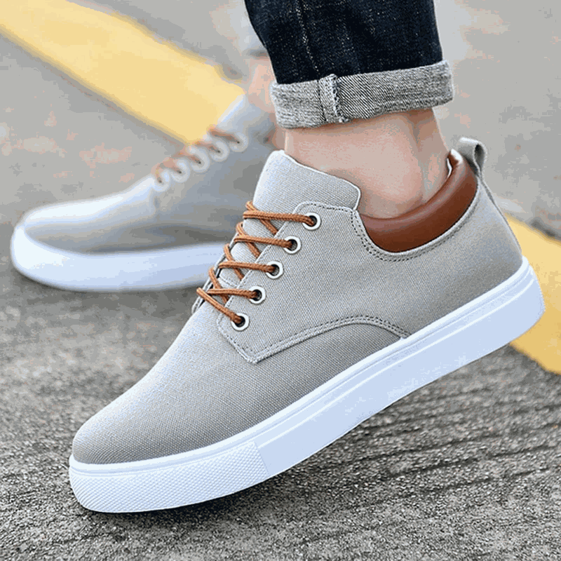 Breathable mens casual canvas sport shoes Enfom Clothing