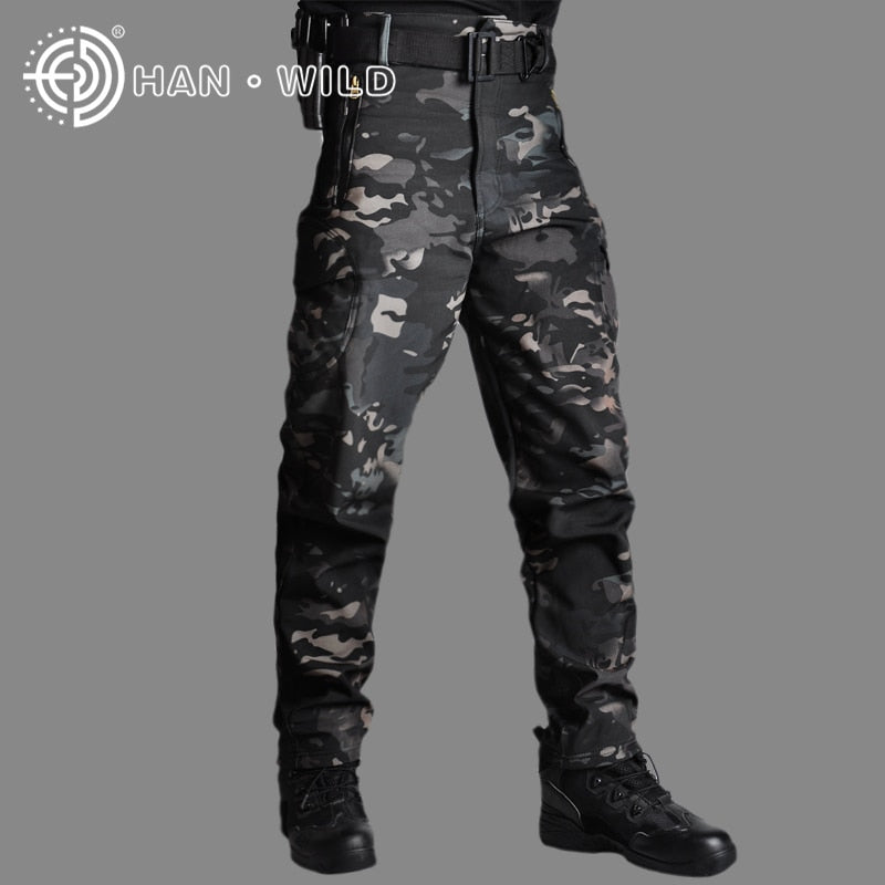 Cargo Pants Airsoft Military Men Clothing Camouflage Trousers Casual Multi-pocket Army Men Work Pants Combat Mens Military New Enfom Clothing