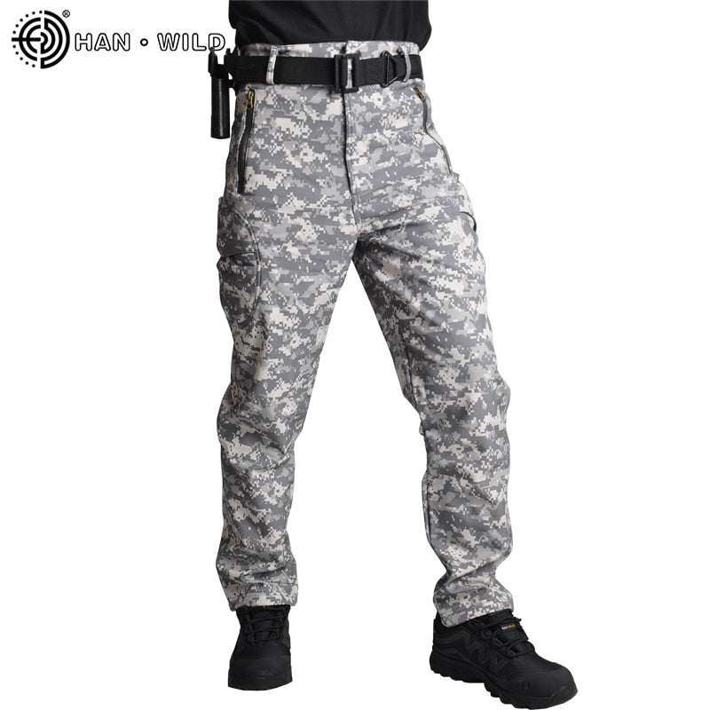 Cargo Pants Airsoft Military Men Clothing Camouflage Trousers Casual Multi-pocket Army Men Work Pants Combat Mens Military New Enfom Clothing