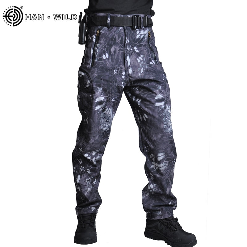 Cargo Pants Airsoft Military Men Clothing Camouflage Trousers Casual Multi-pocket Army Men Work Pants Combat Mens Military New Enfom Clothing