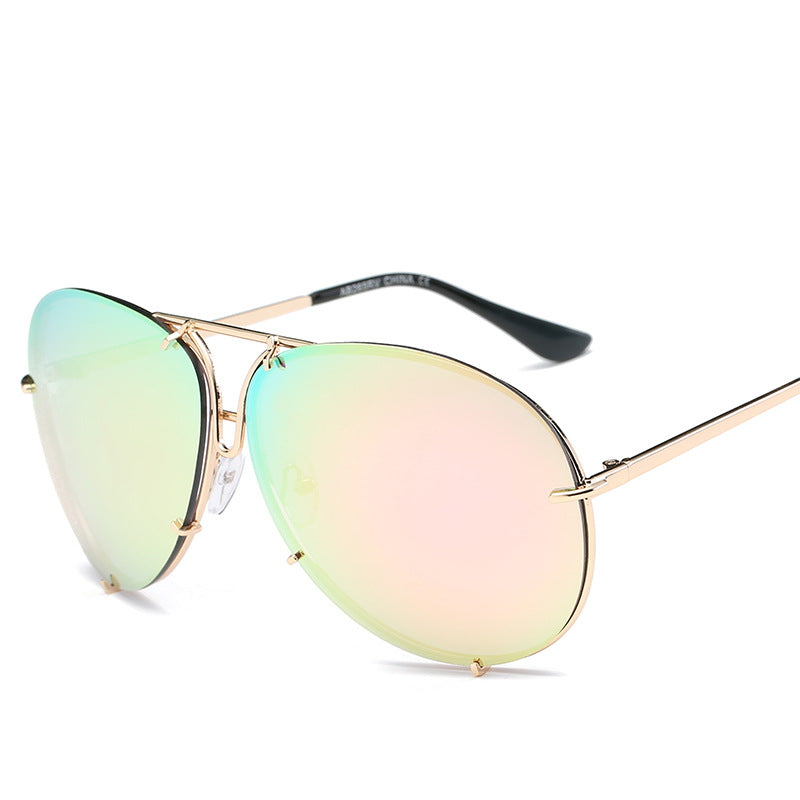 Color Film Sunglasses For Men And Women Big Frame Sunglasses Enfom Clothing