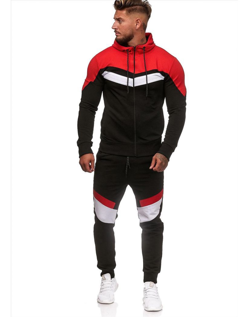 Colorblock Hoodie Sportswear Enfom Clothing