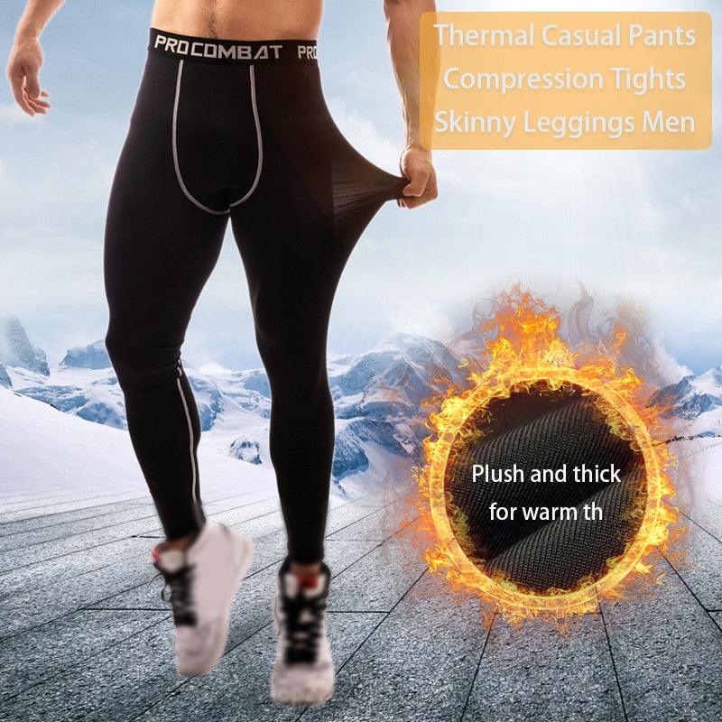 Compression Pants Mens Gym Leggings Sport Training Pants Men Running Tights Trousers Men Sportswear Dry Quick Fit Jogging Pants Enfom Clothing