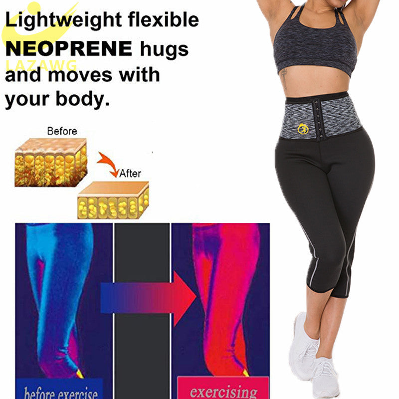 Compression Waist Sweat Pants Fitness Yoga Pants Enfom Clothing