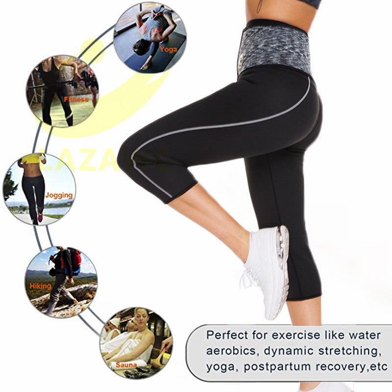 Compression Waist Sweat Pants Fitness Yoga Pants Enfom Clothing