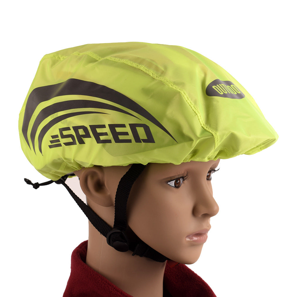 Cycling Helmet Cover Helmet Rain Cover Helmet Waterproof Cover Reflective Safety Helmet Cover Enfom Clothing