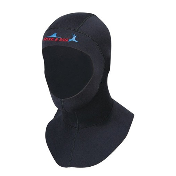 Diving Cap With Shoulder 3mm Neoprene Scuba Snorkeling Equipment Hat Hood Neck Cover Winter Swim Warm Wetsuit Protect Hair New Enfom Clothing