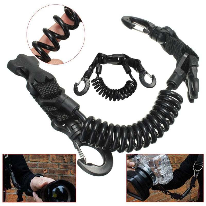 Diving Equipment Double Hook Spring Wire Rope Enfom Clothing