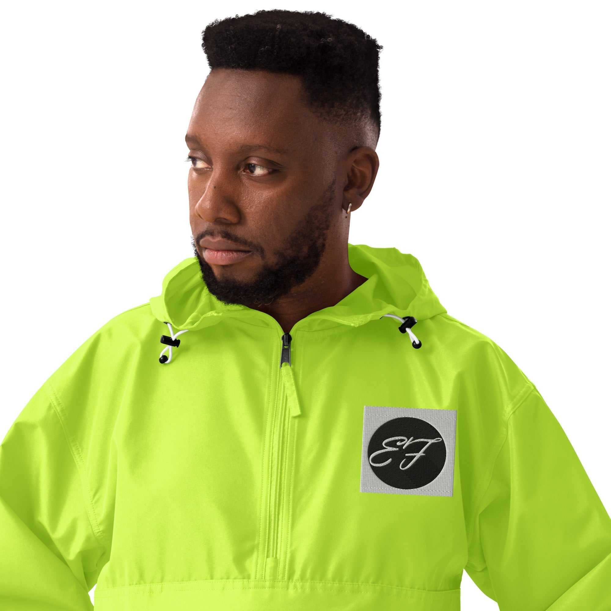 Embroidered Champion Packable Jacket Enfom Clothing