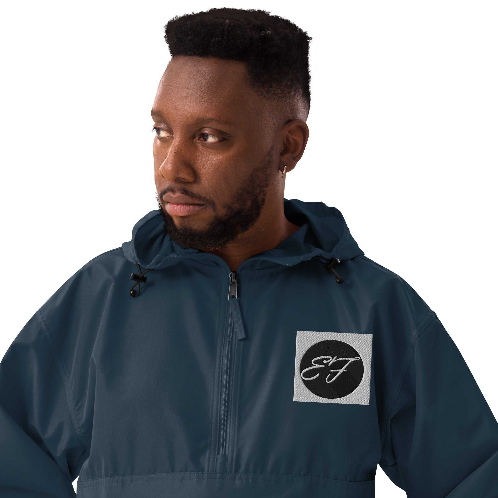 Embroidered Champion Packable Jacket Enfom Clothing