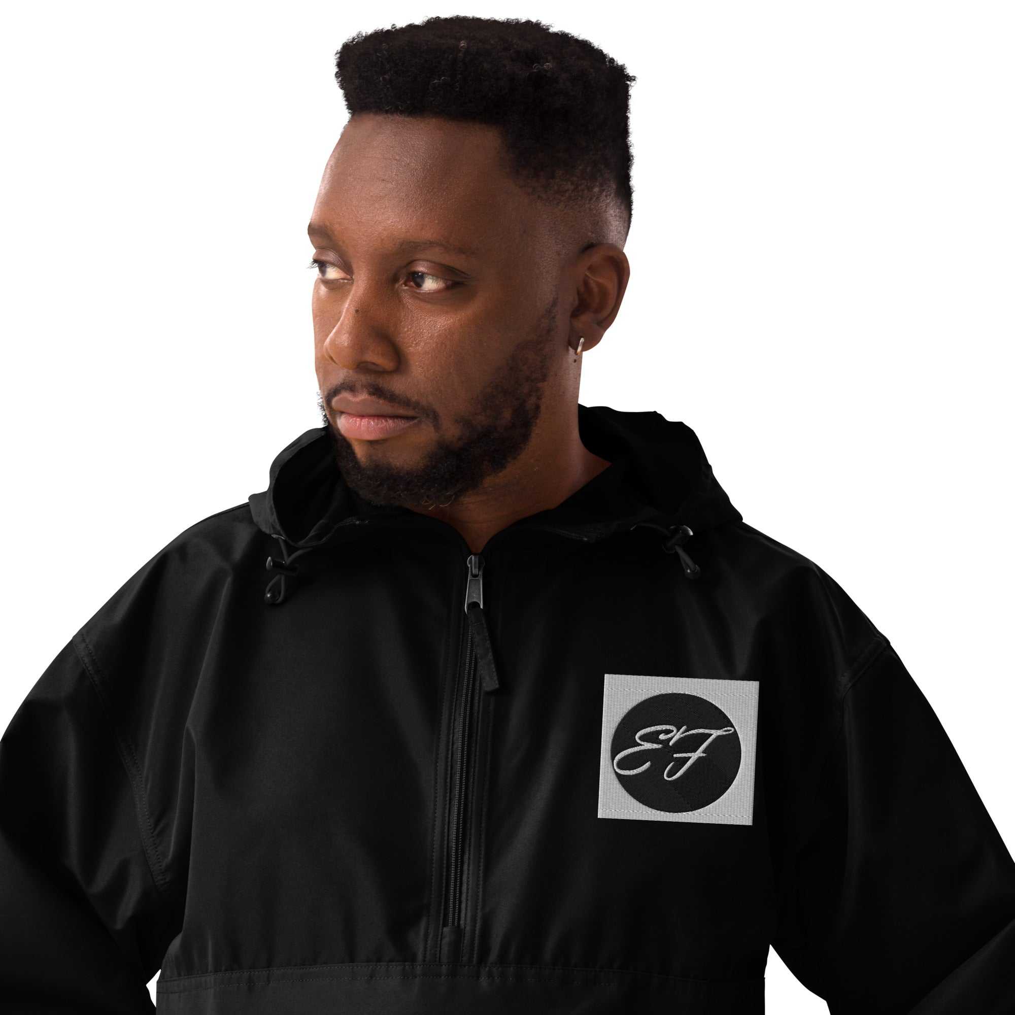 Embroidered Champion Packable Jacket Enfom Clothing