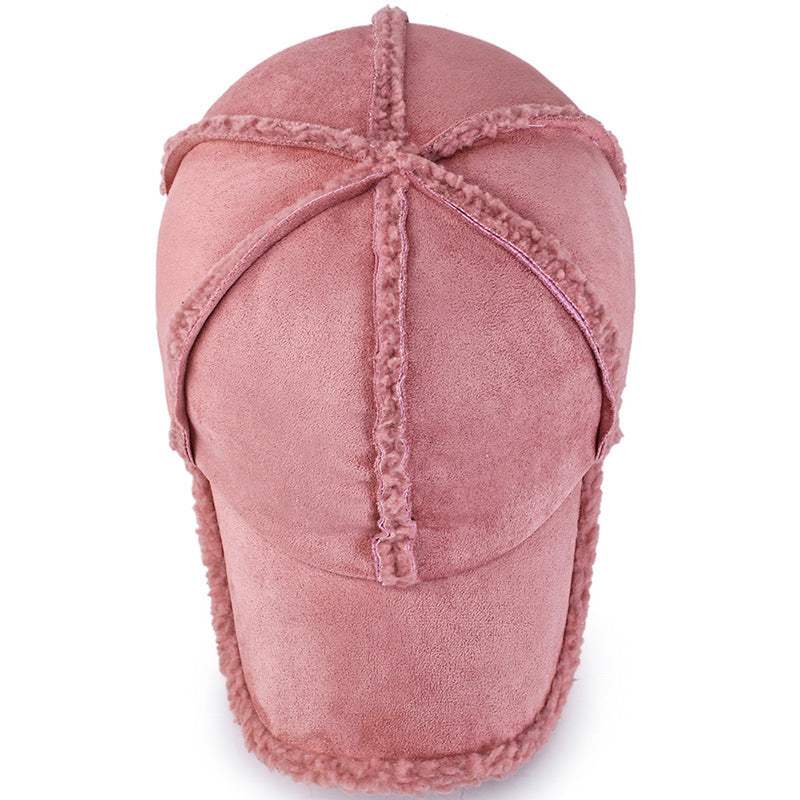 baseball cap material fashion hats women peaked cap solid color broke