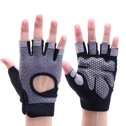 Fitness Gloves Men And Women Dumbbell Equipment Horizontal Bar Exercise Wristband Enfom Clothing