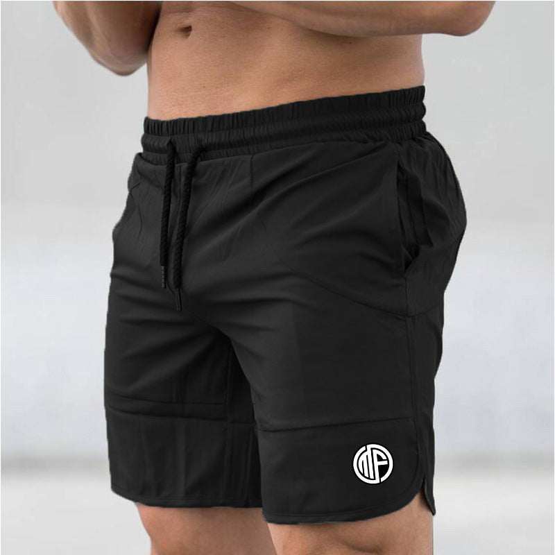 Fitness Shorts Casual Sports Running Five-Point Pants Men'S Basketball Training Quick-Drying Pants Enfom Clothing