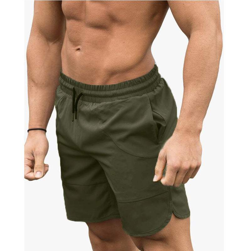 Fitness Shorts Casual Sports Running Five-Point Pants Men'S Basketball Training Quick-Drying Pants Enfom Clothing