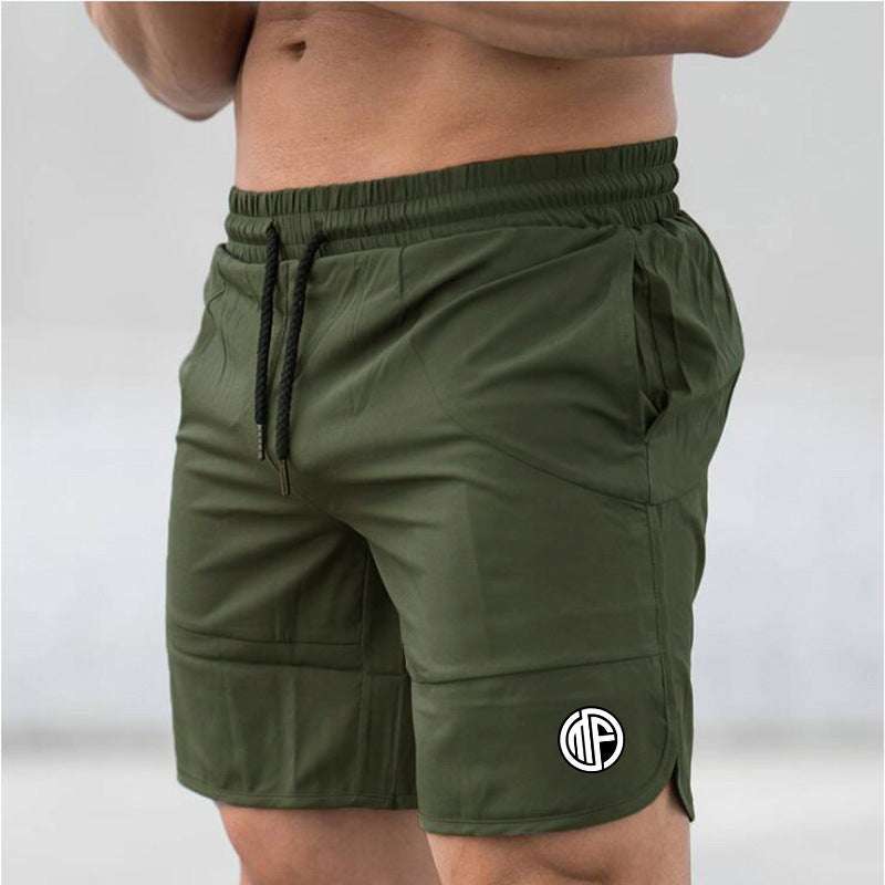 Fitness Shorts Casual Sports Running Five-Point Pants Men'S Basketball Training Quick-Drying Pants Enfom Clothing