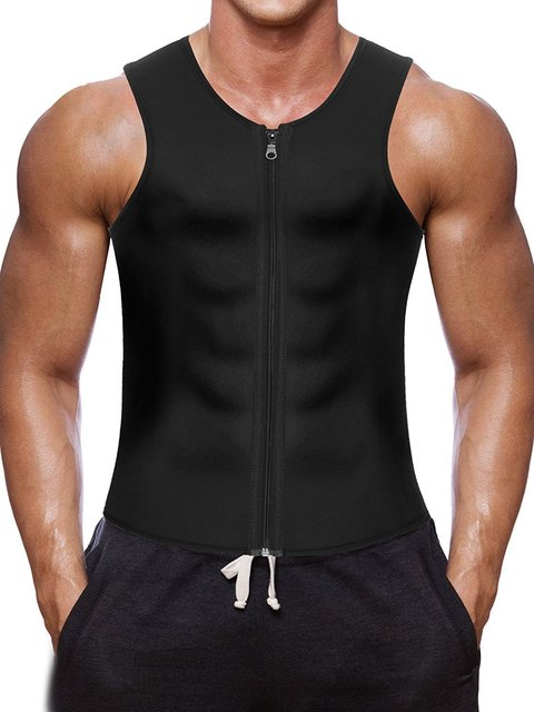 Fitness sports sweat sweat zipper vest Enfom Clothing