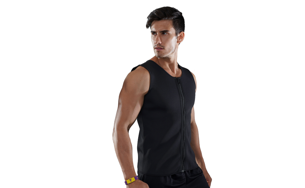 Fitness sports sweat sweat zipper vest Enfom Clothing