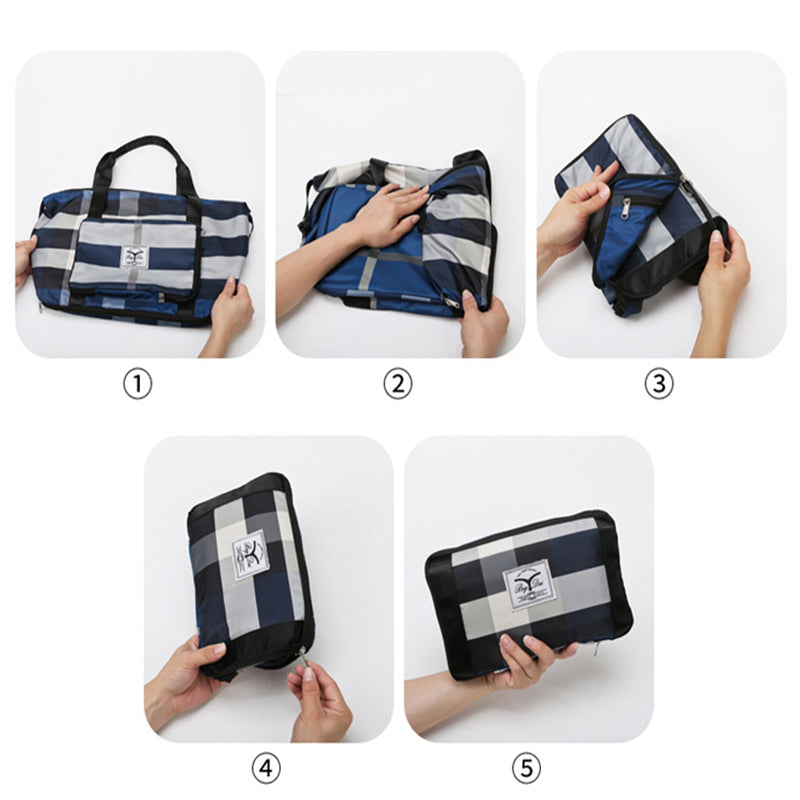 Foldable Travel Duffel Bag Fitness Gym Waterproof Dry And Wet Separation Bag Sports Enfom Clothing