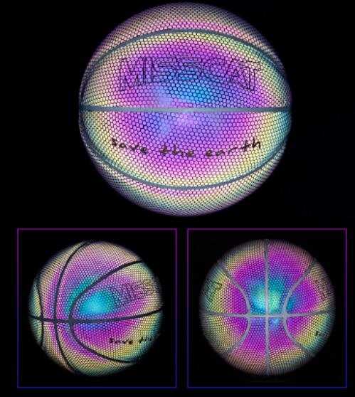 Glowing Luminous Fluorescent Basketball Night Game Basketball Enfom Clothing